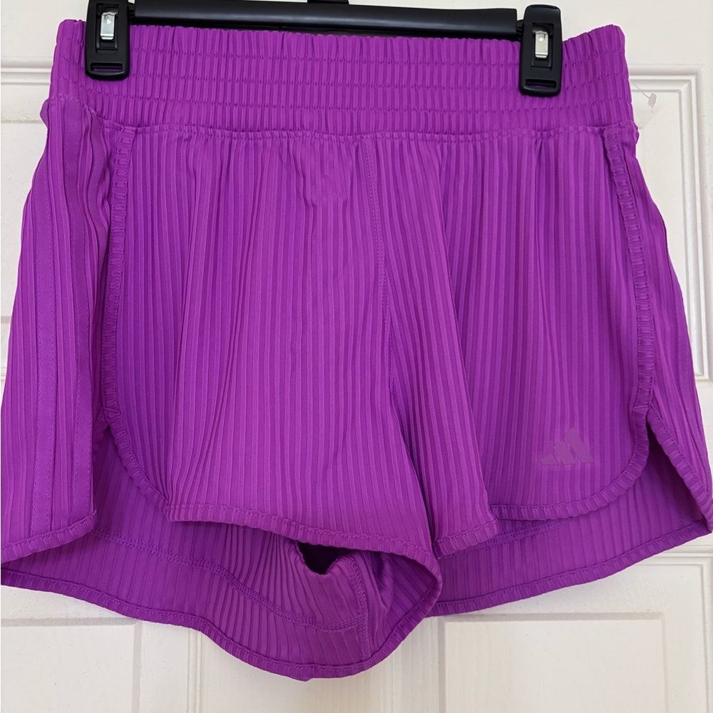 NWT Adidas Purple Athletic Trainer Shorts